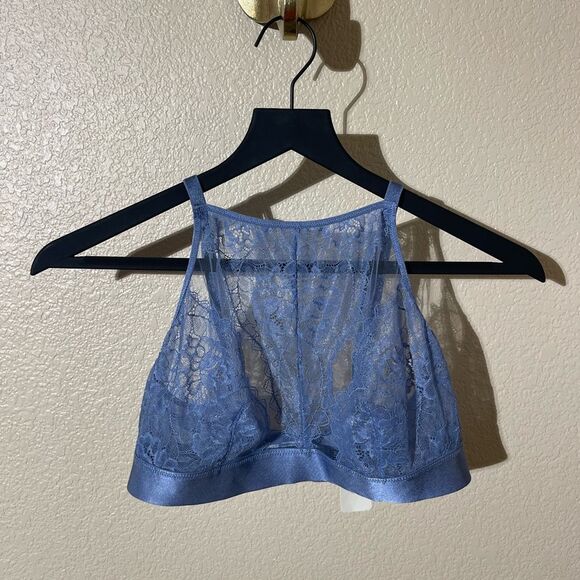 Soma Blue Stone High Neck Bralette - Picture 1 of 5